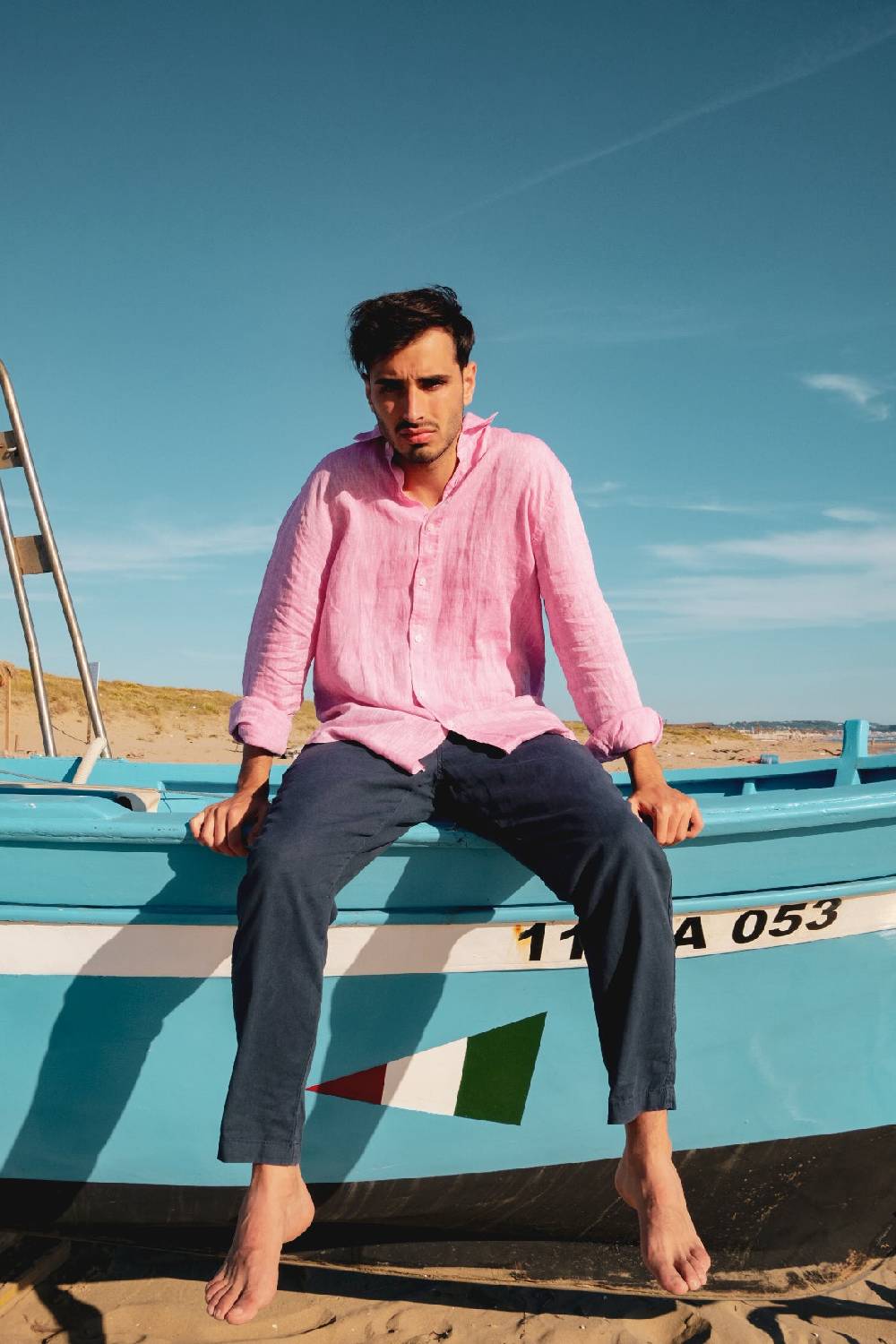Portofiori CAMICIA PURO LINO Vendita Economica