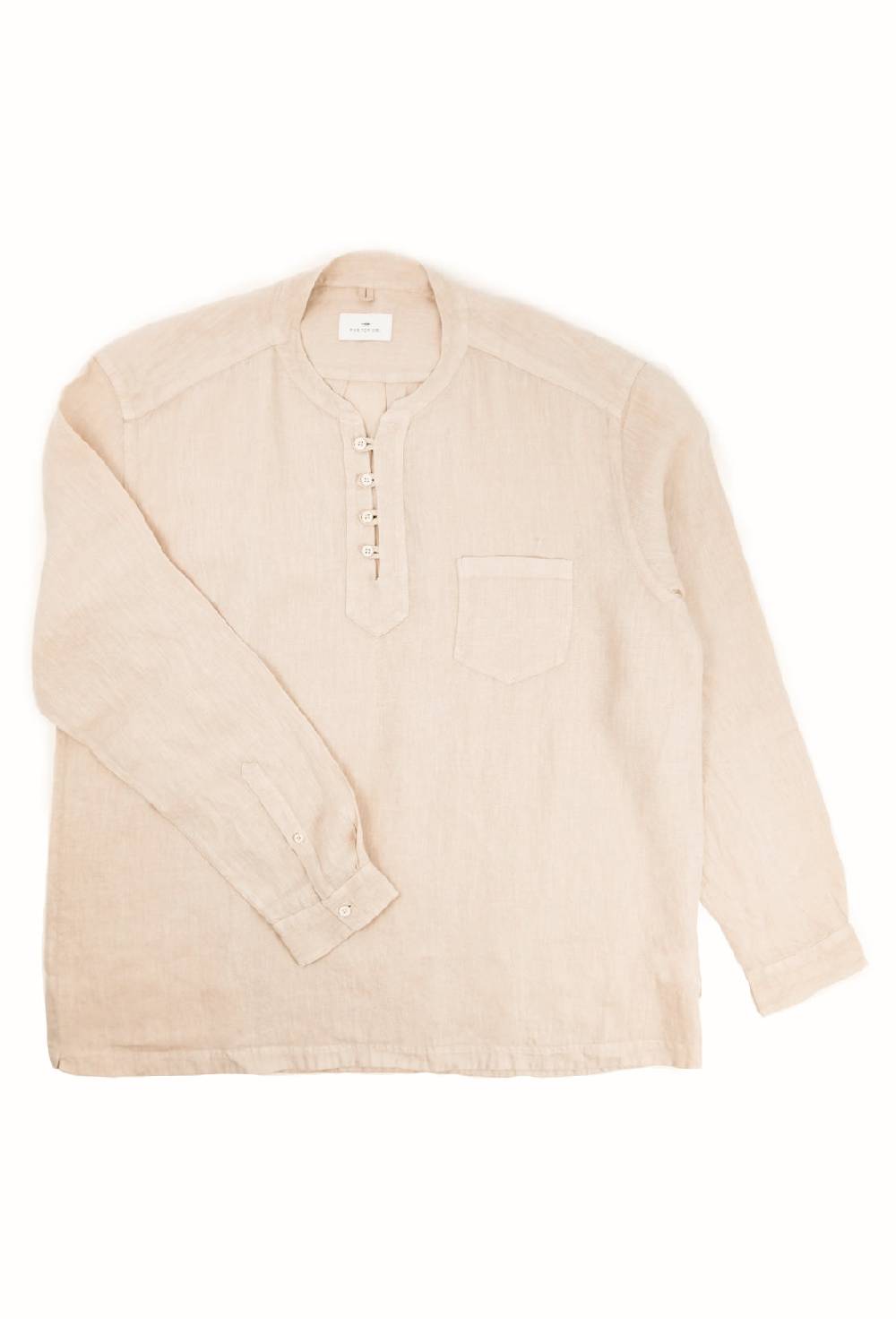 Portofiori POLO CAMICIA KOREA PURO LINO Negozio