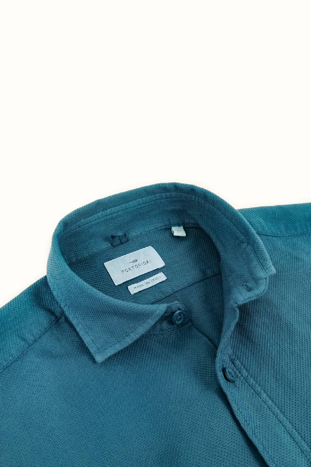 Portofiori CAMICIA GIRO INGLESE COTONE In Saldo