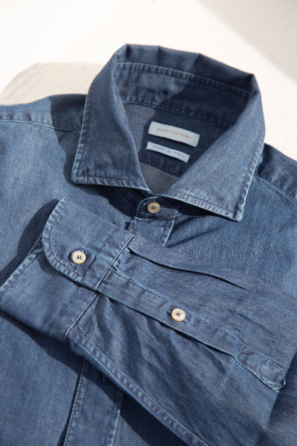 Portofiori CAMICIA DENIM Online Outlet