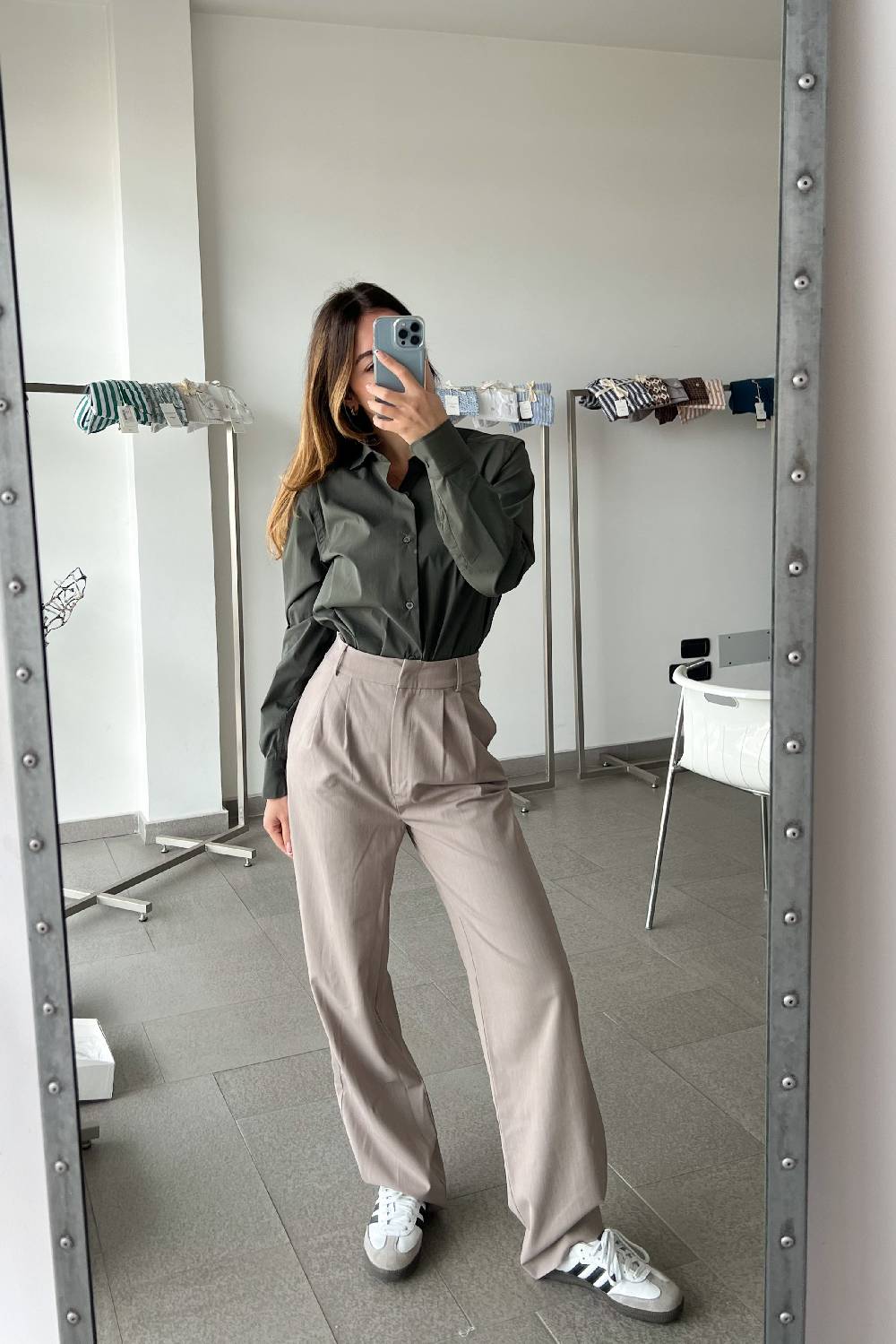 Portofiori CAMICIA COTONE Liquidazione