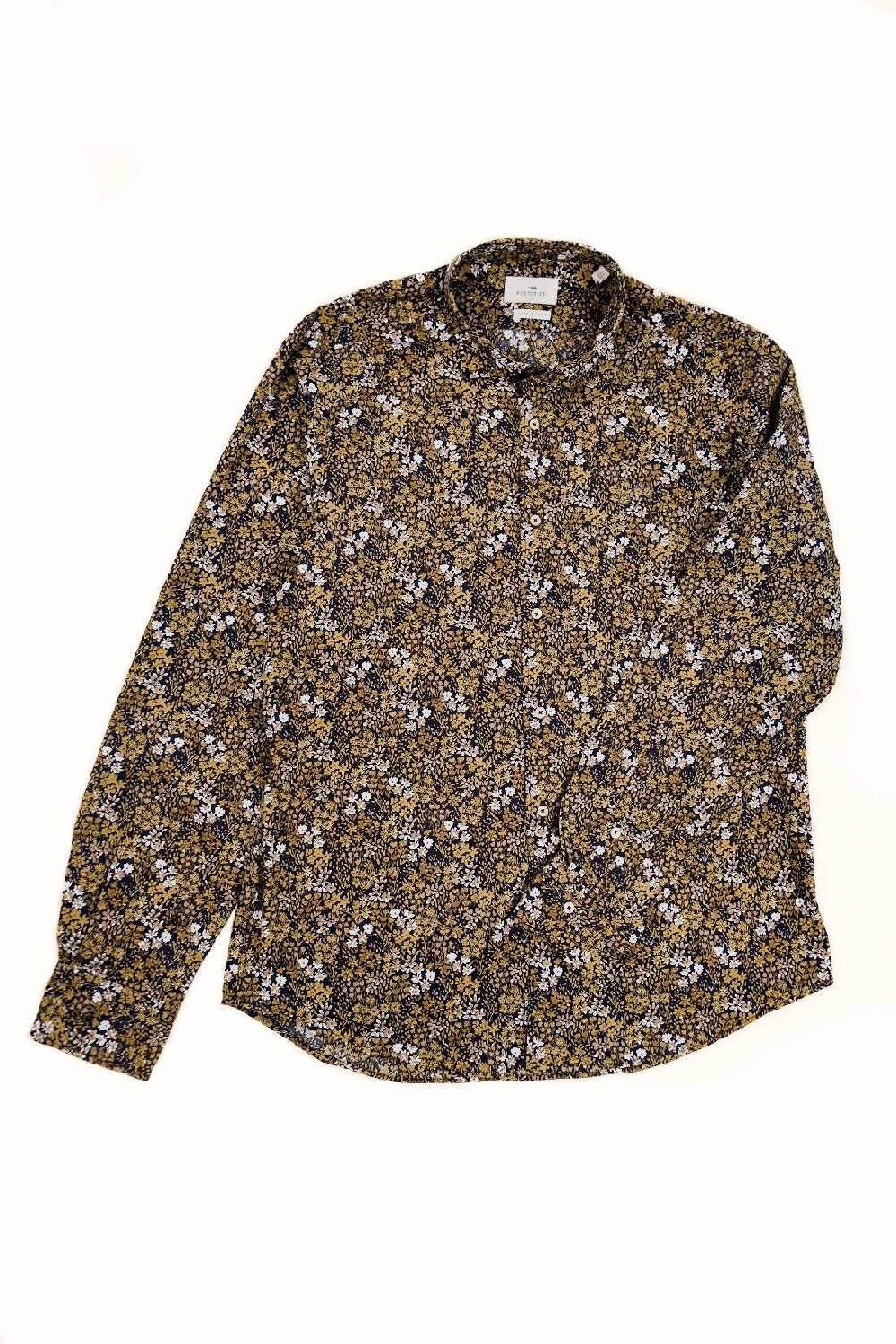 Portofiori CAMICIA COTONE STAMPATA FIORI ACQUISTA ORA