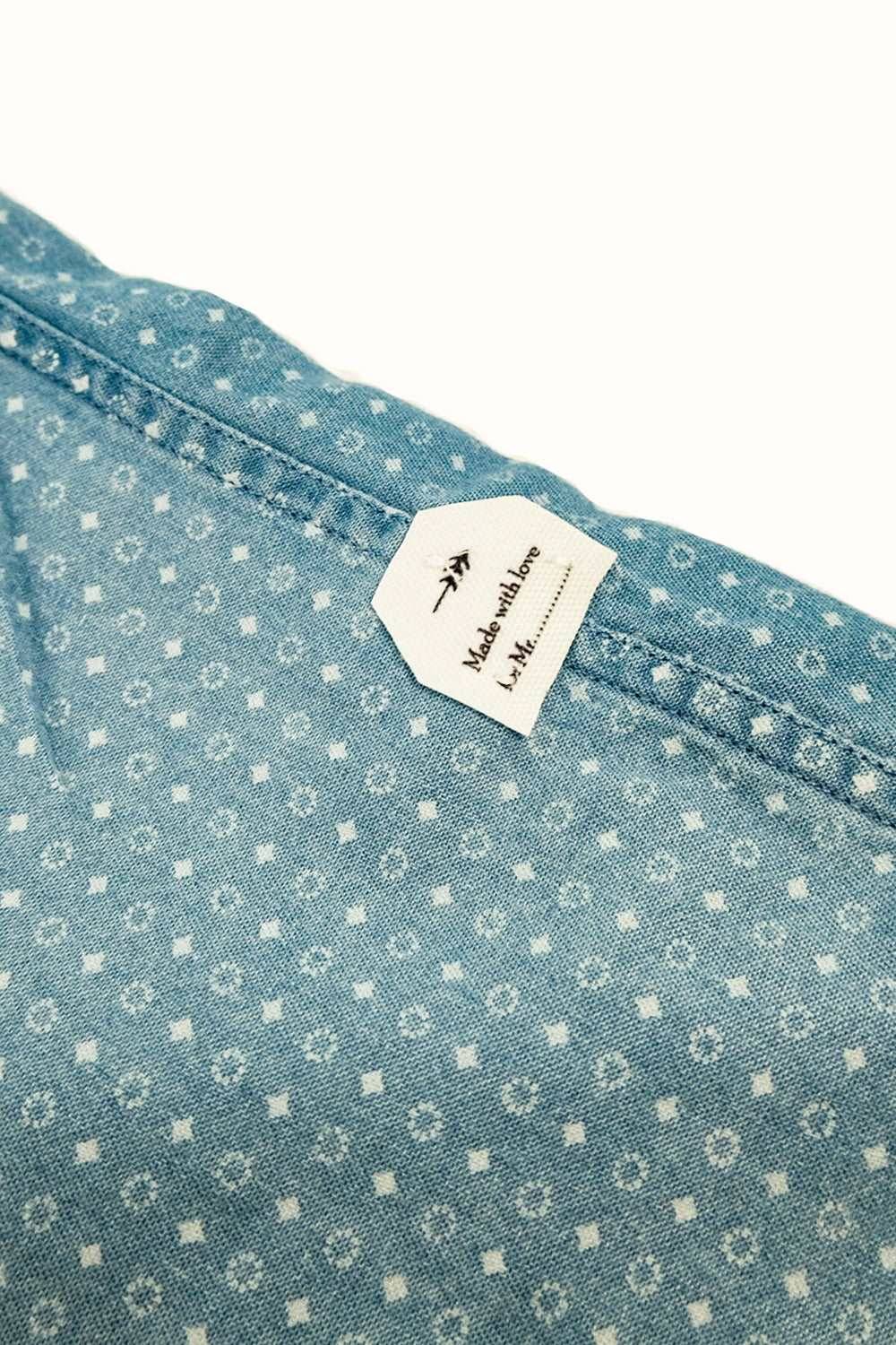 Portofiori CAMICIA DENIM STAMPATA Fino al 55% di sconto