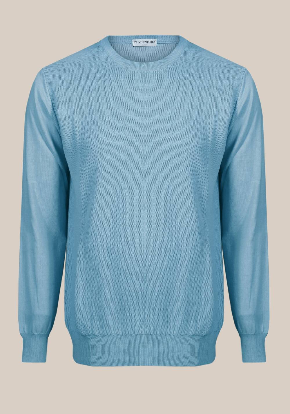Primo Emporio Maglia giro collo tessitura punto riso Cyber Monday