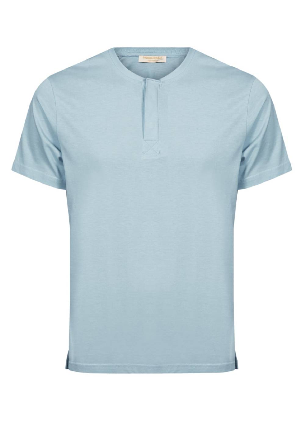 Primo Emporio T-shirt mezza manica con bottoni coperti In Linea