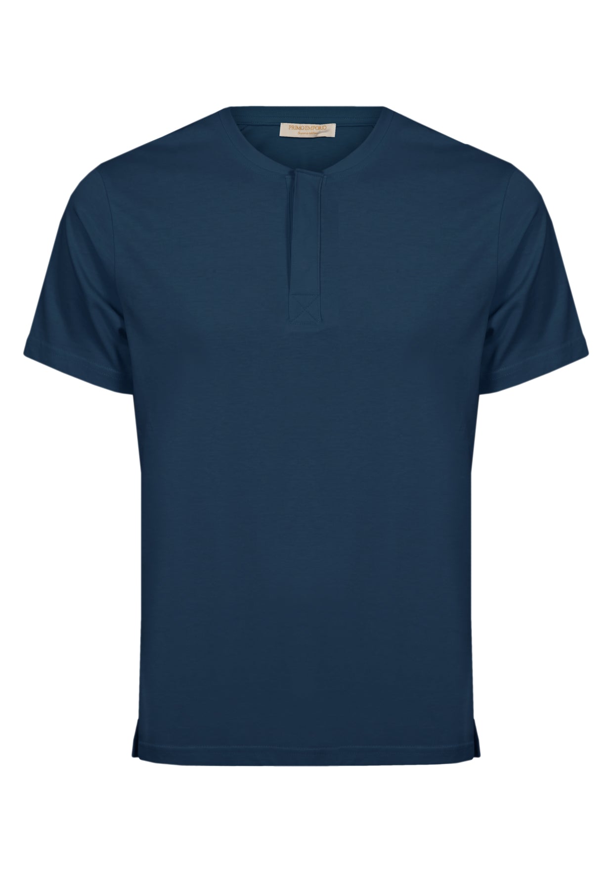 Primo Emporio T-shirt mezza manica con bottoni coperti Sconto