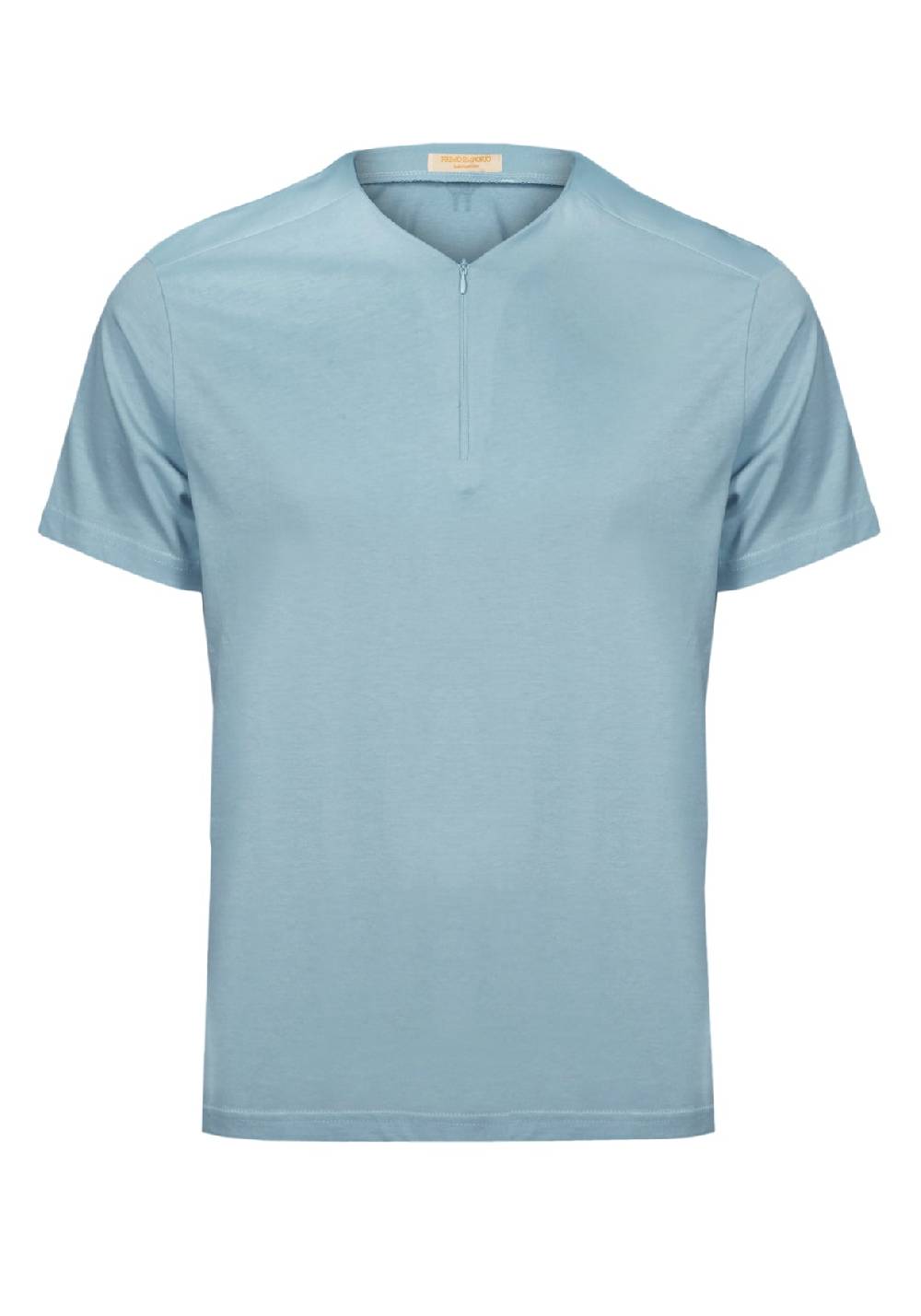 Primo Emporio T-shirt con zip mezza manica In Vendita