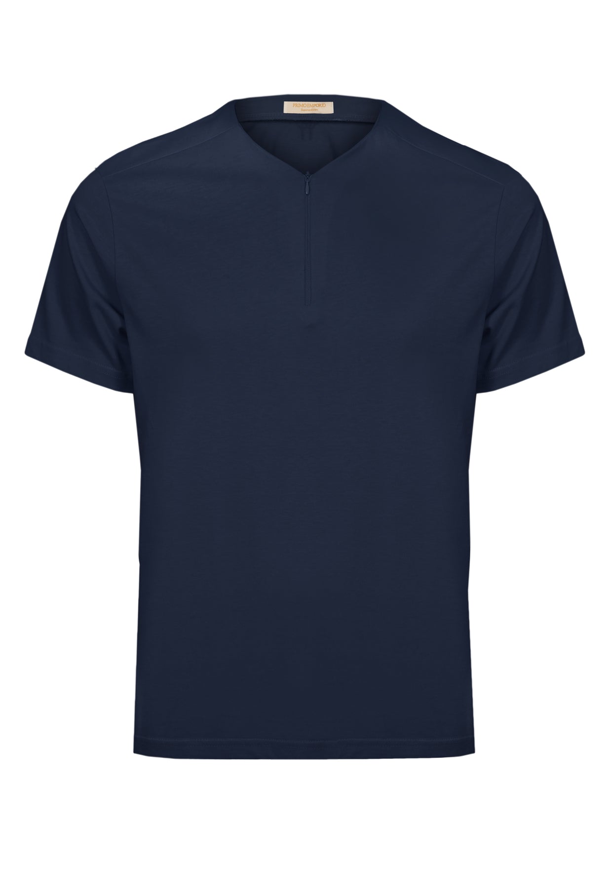 Primo Emporio T-shirt con zip mezza manica Hotsell