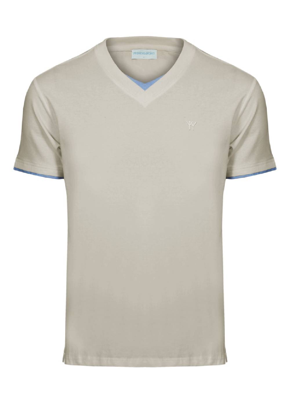 Primo Emporio T-shirt mezza manica con contrasto Qualità Garantita