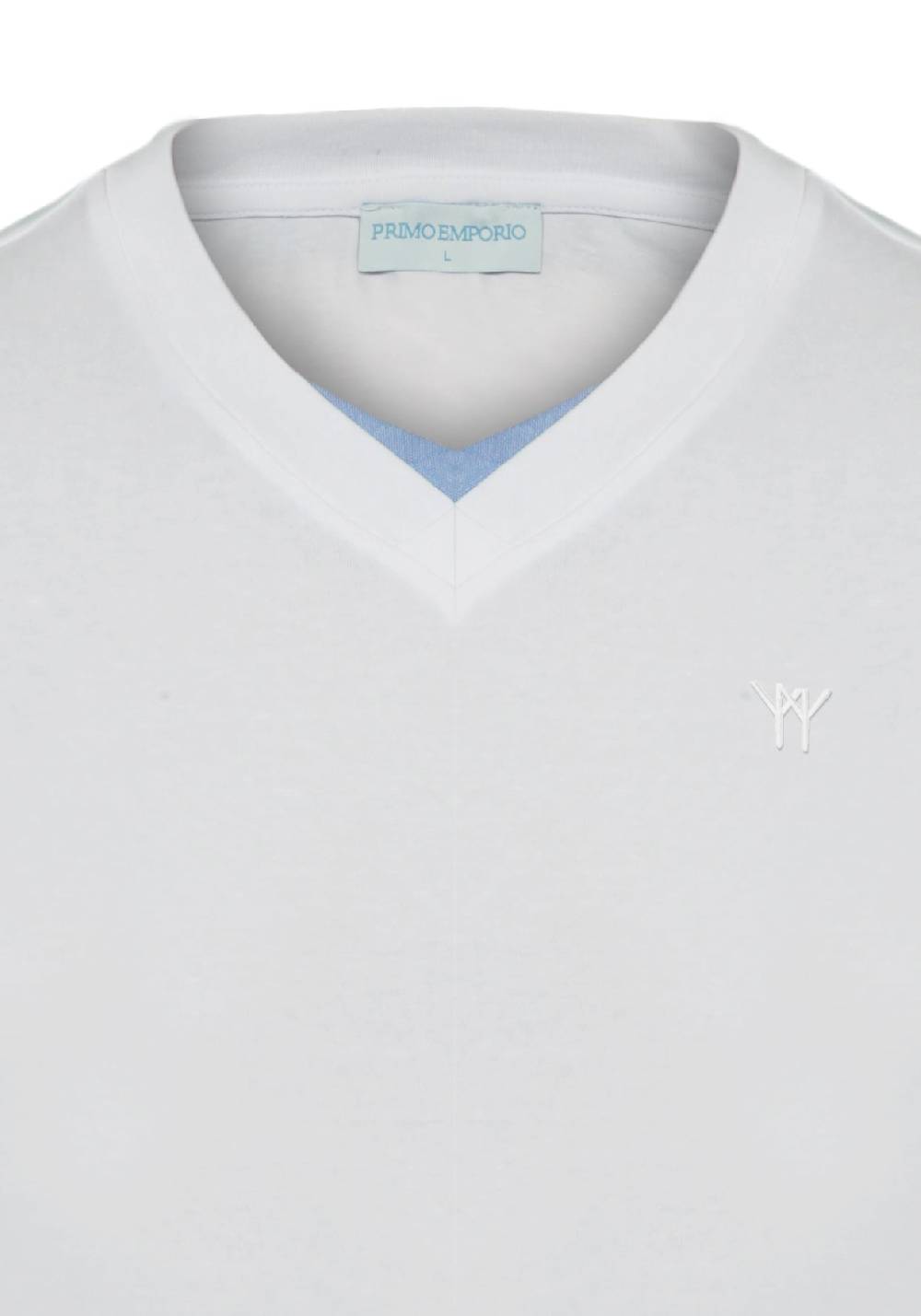 Primo Emporio T-shirt mezza manica con contrasto Consegna Veloce