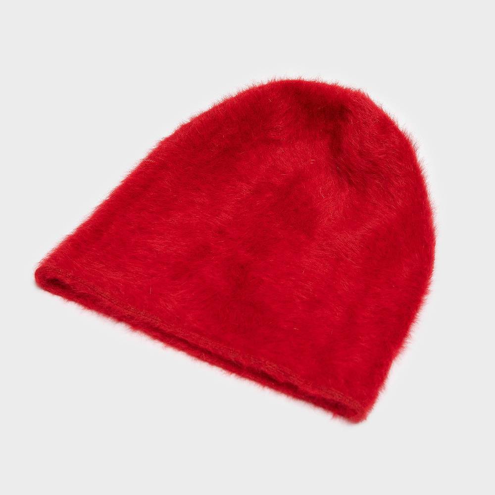 Reinhard Plank CUFFIA ANGORA ROSSA Negozio online di fabbrica
