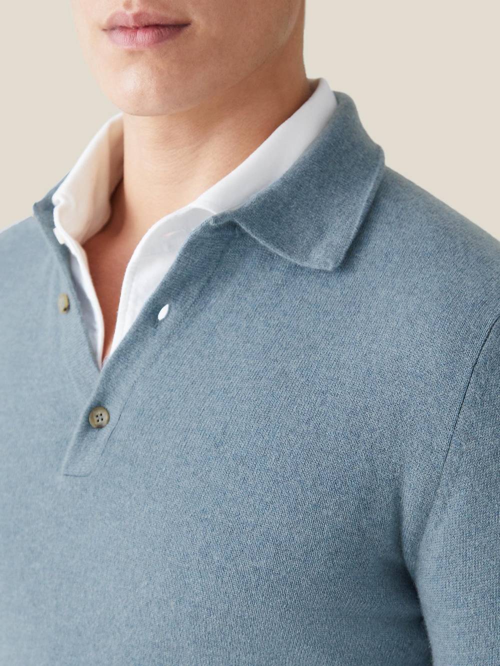 Luca Faloni Polocashmere a 2 fili Vendita Economica