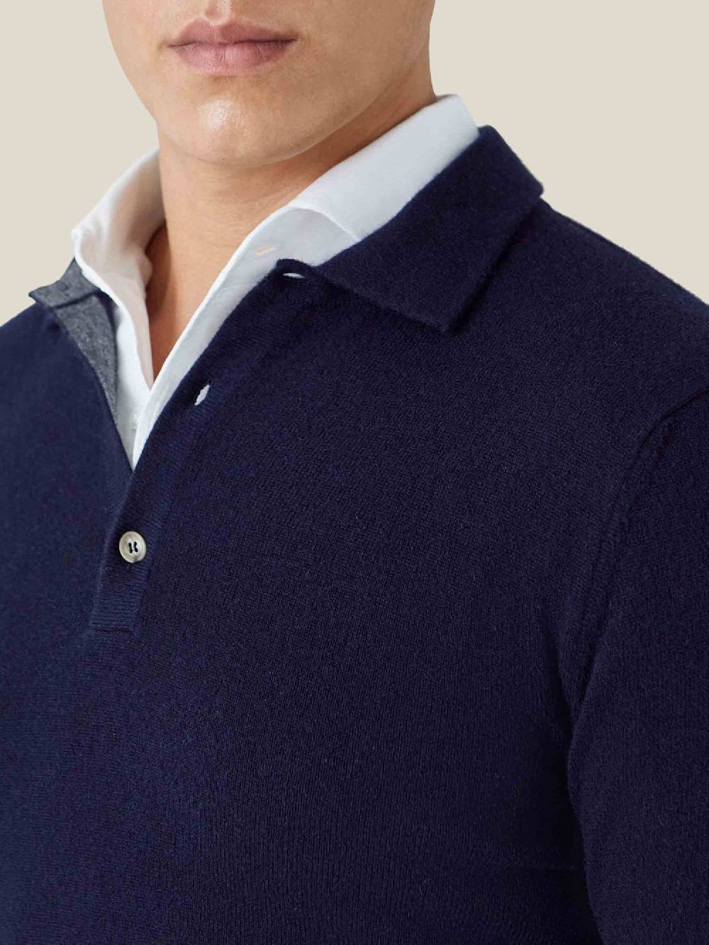 Luca Faloni Polocashmere a 2 fili Nuova