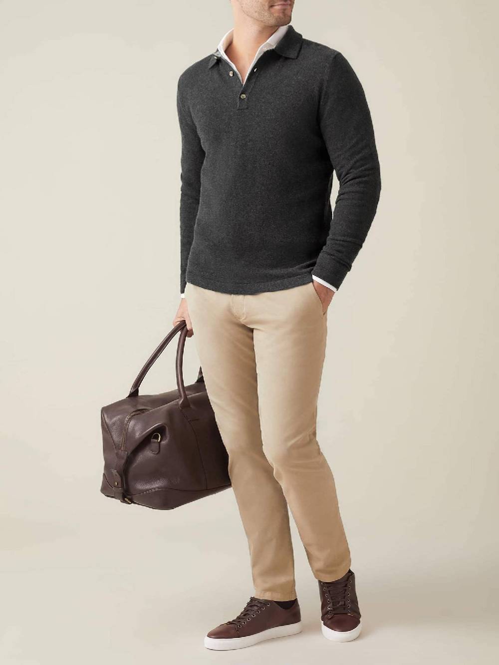 Luca Faloni Polocashmere a 2 fili Moda