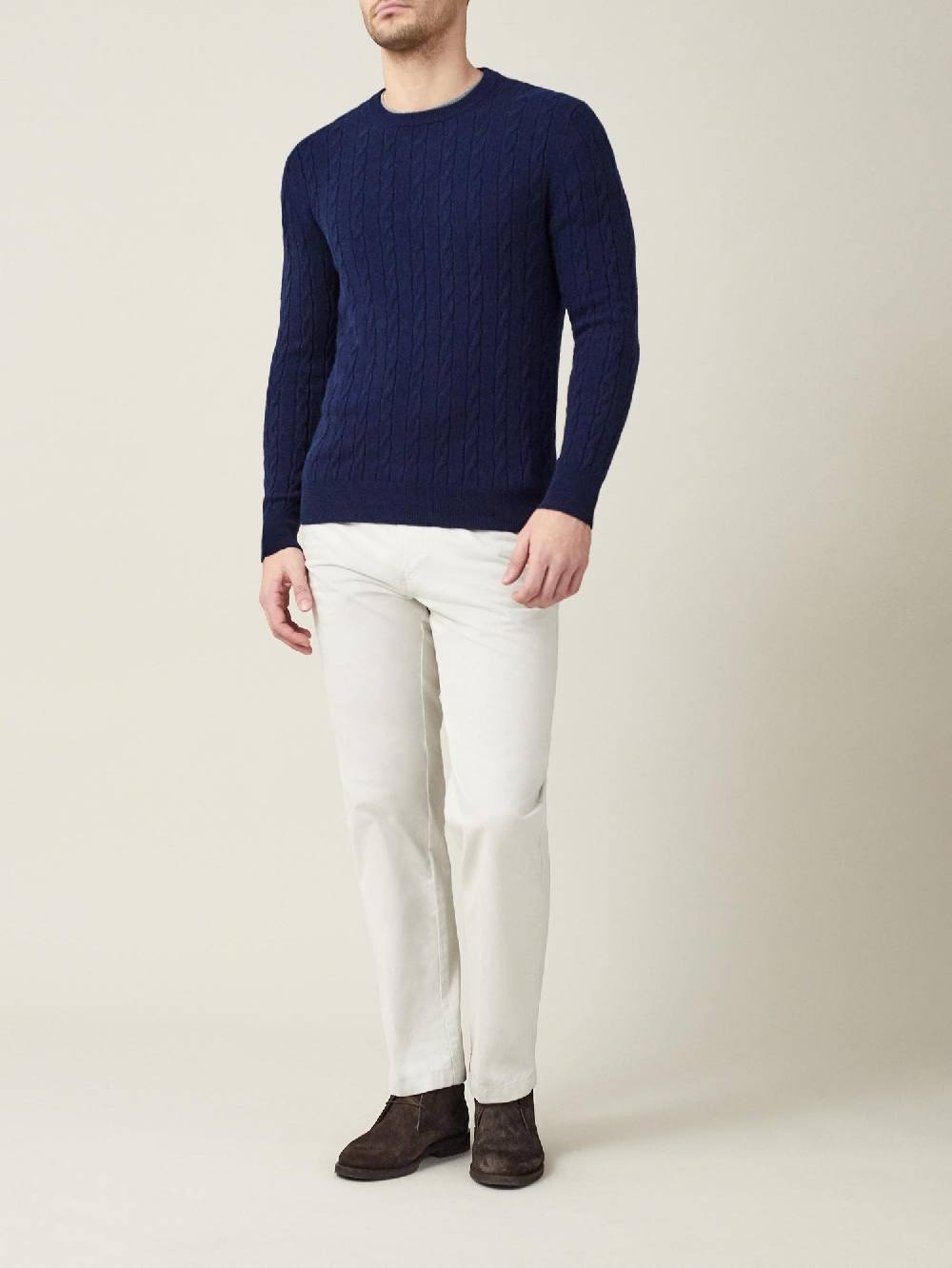 Luca Faloni Maglia a treccecashmere a 2 fili In Saldo