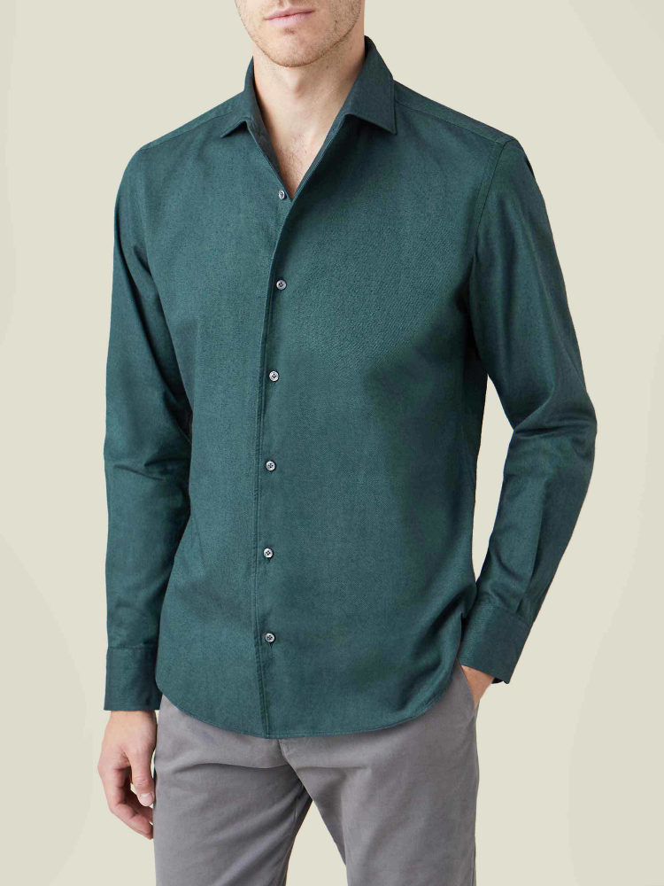 Luca Faloni CamiciaCotone spazzolato