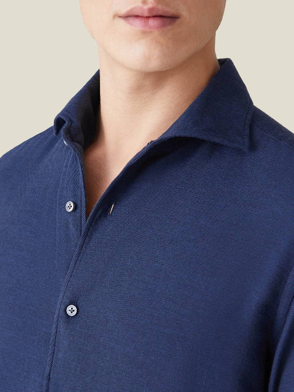 Luca Faloni camicia classicaCashmere-Cotone Affare Del Giorno