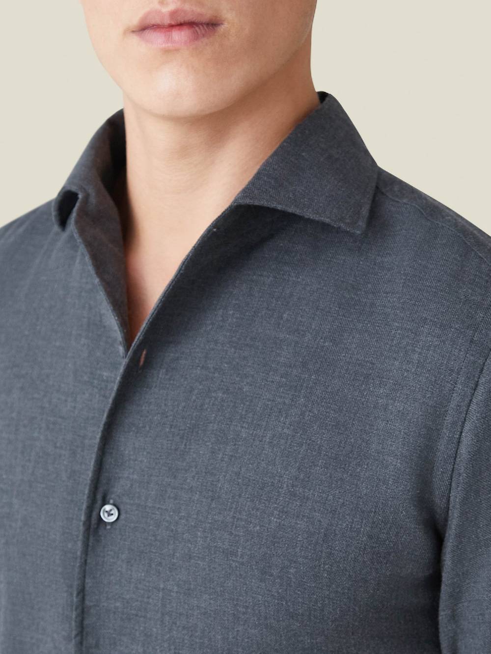 Luca Faloni camicia classicaCashmere-Cotone Prezzo Ridotto