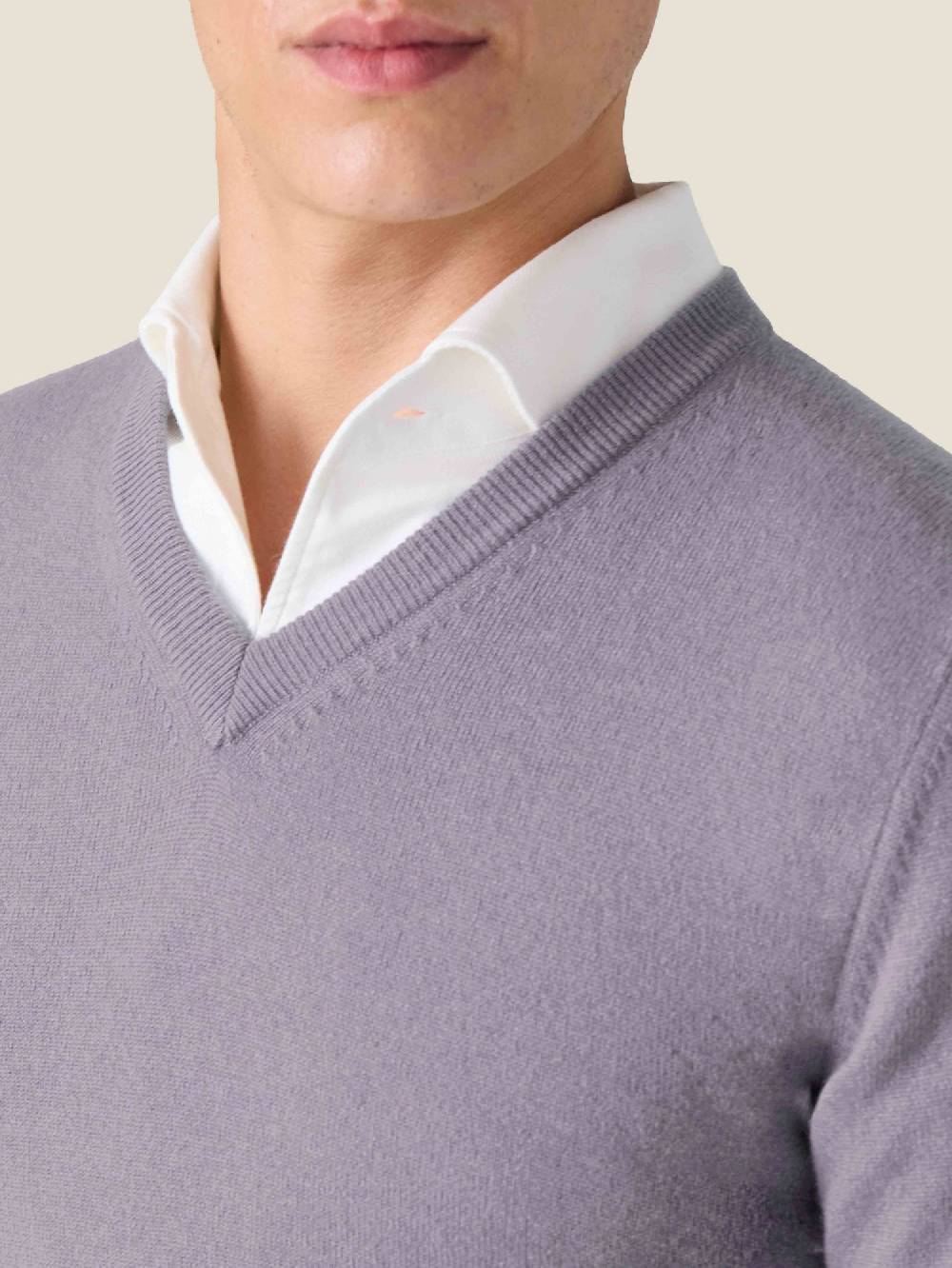 Luca Faloni V Neck2-Ply Cashmere Promozione
