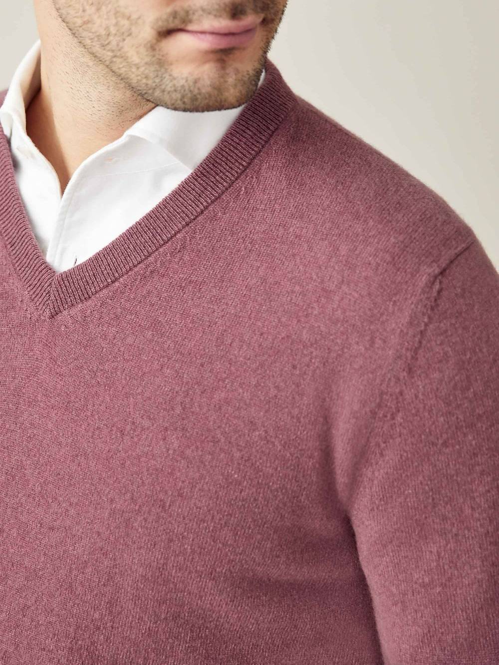Luca Faloni Scollo a Vcashmere a 2 fili Spedizione Gratuita