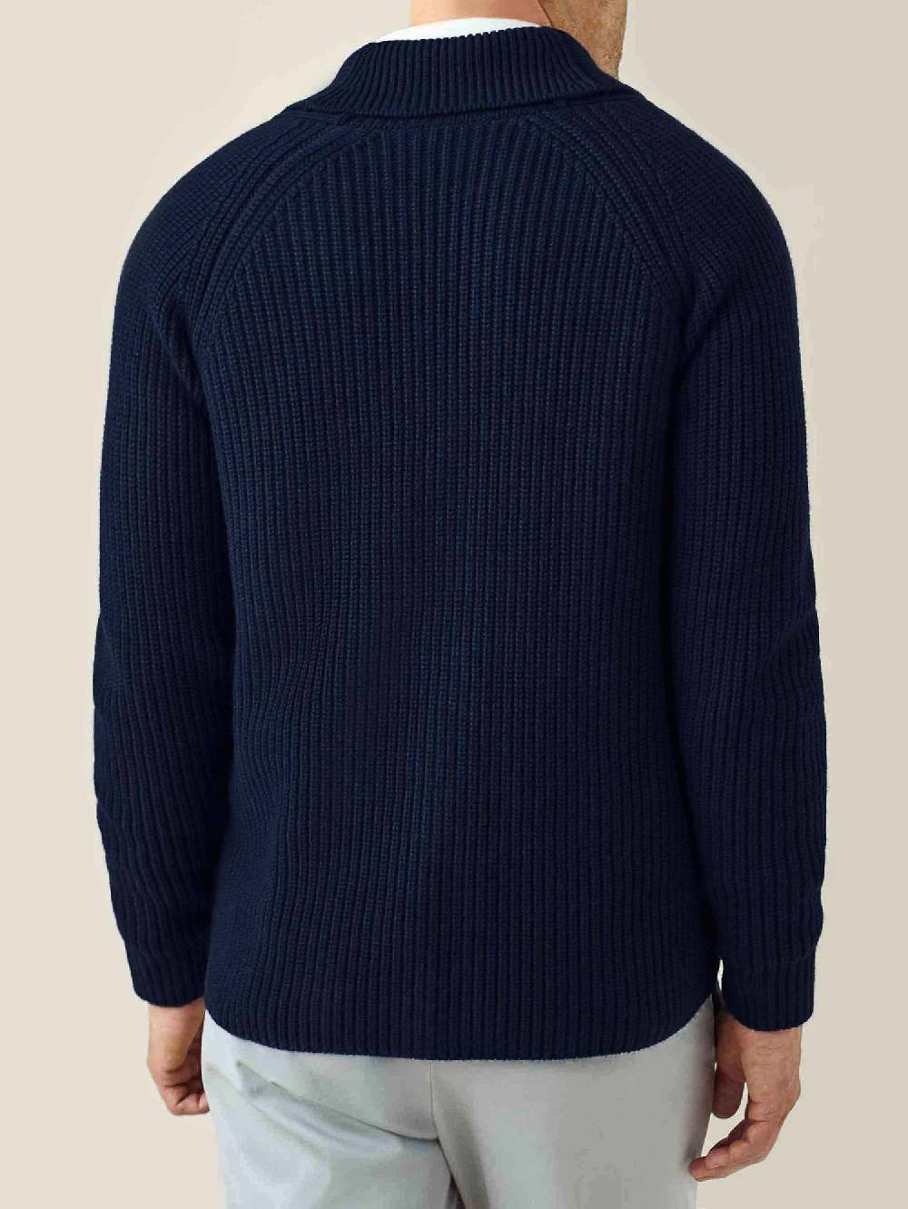 Luca Faloni Cardigan con sciallecashmere a 4 fili Prezzo Ridotto