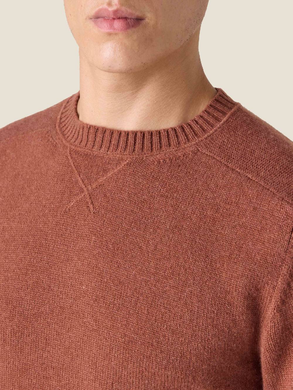Luca Faloni Country Crew Neck4-Ply Cashmere Sottocosto
