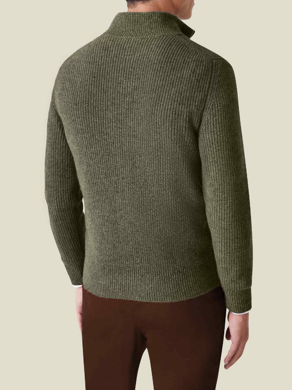 Luca Faloni Zip Cardigan4-Ply Cashmere Sconti VIP