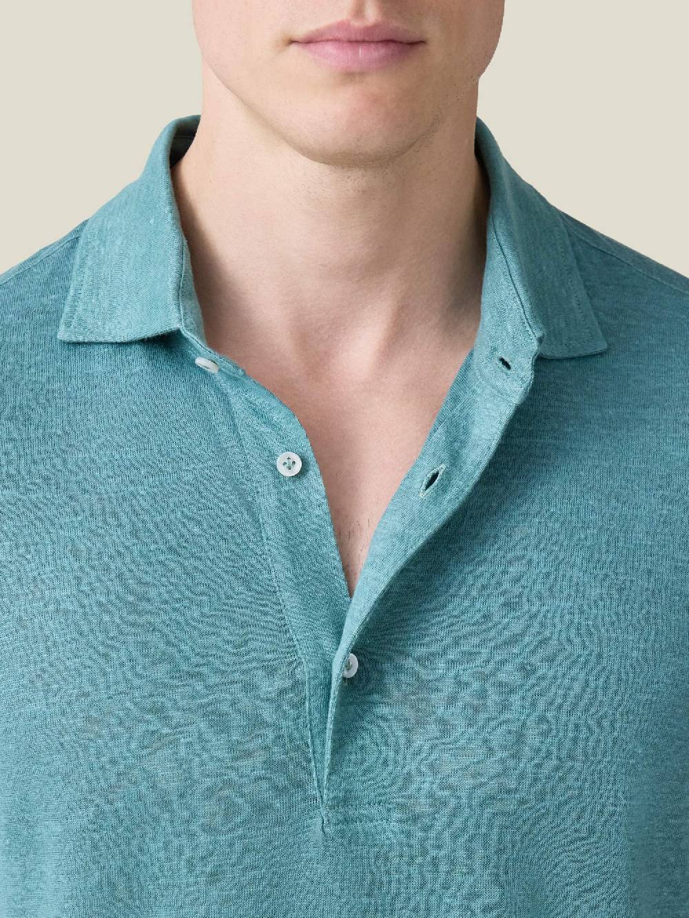 Luca Faloni Elba PoloLinen Jersey Shopping Online