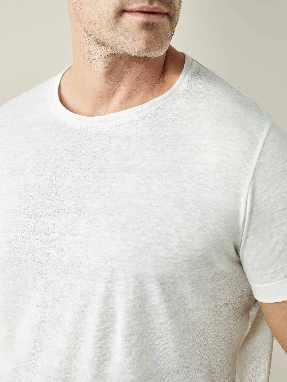 Luca Faloni T-ShirtJersey di Lino Outlet