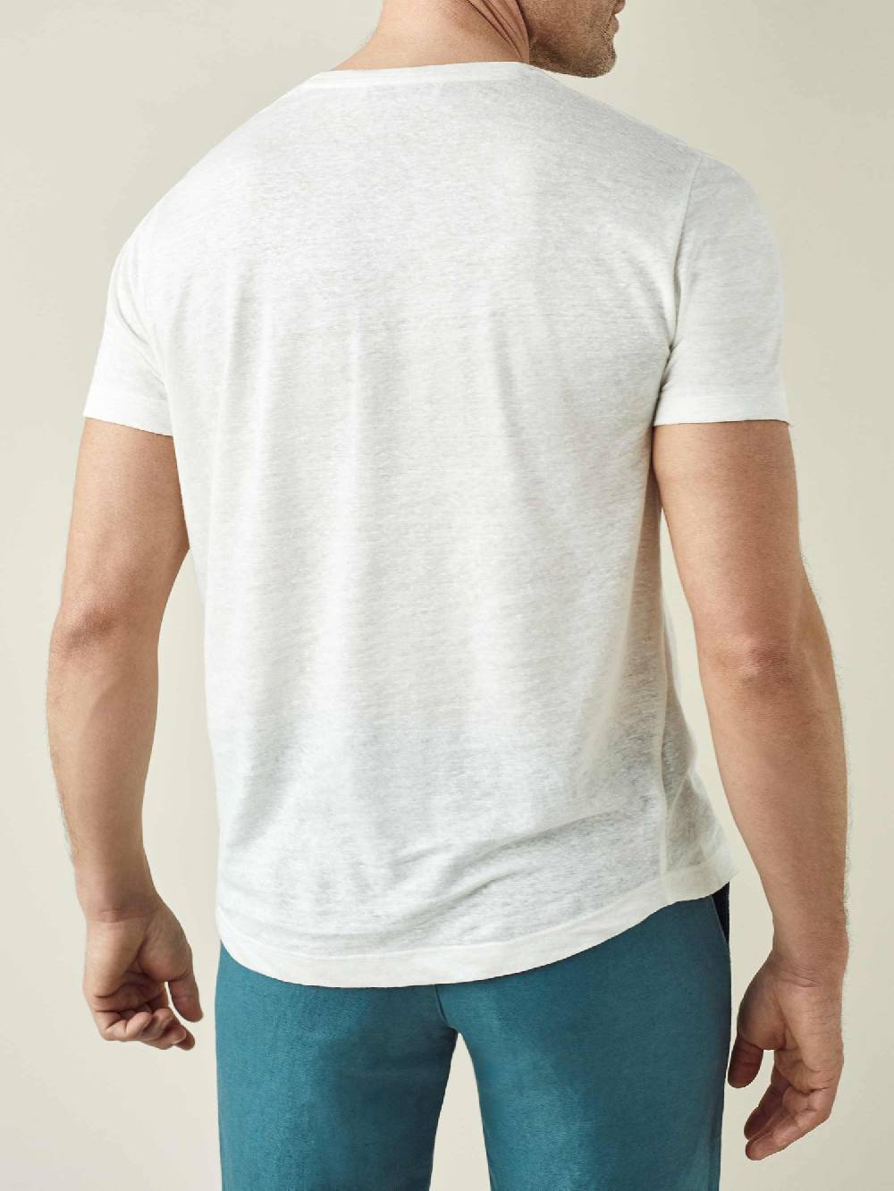Luca Faloni T-ShirtJersey di Lino Outlet