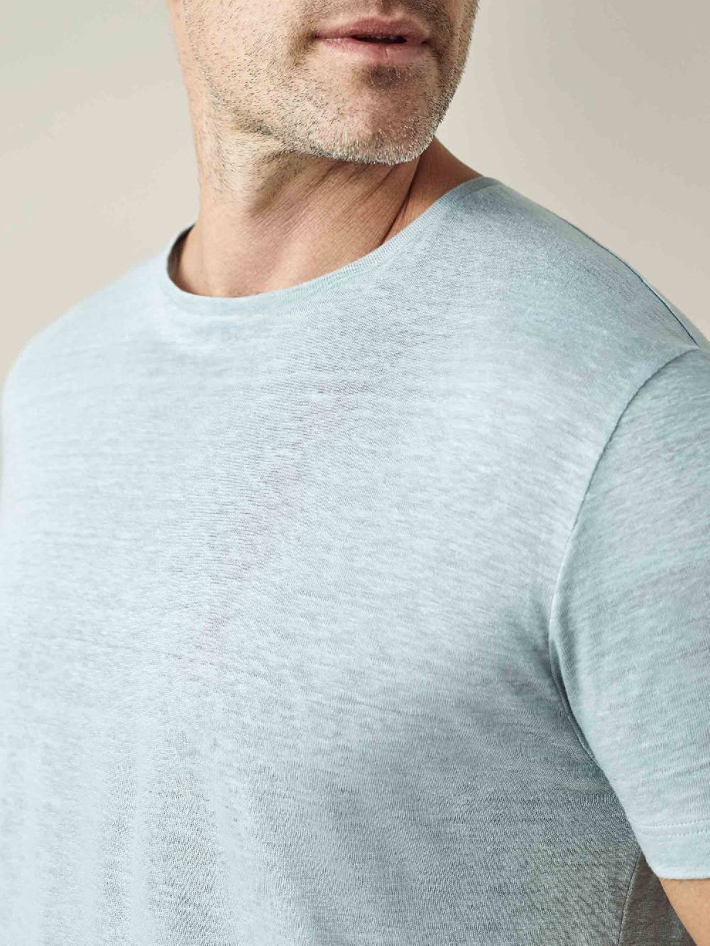 Luca Faloni T-ShirtJersey di Lino Offerte