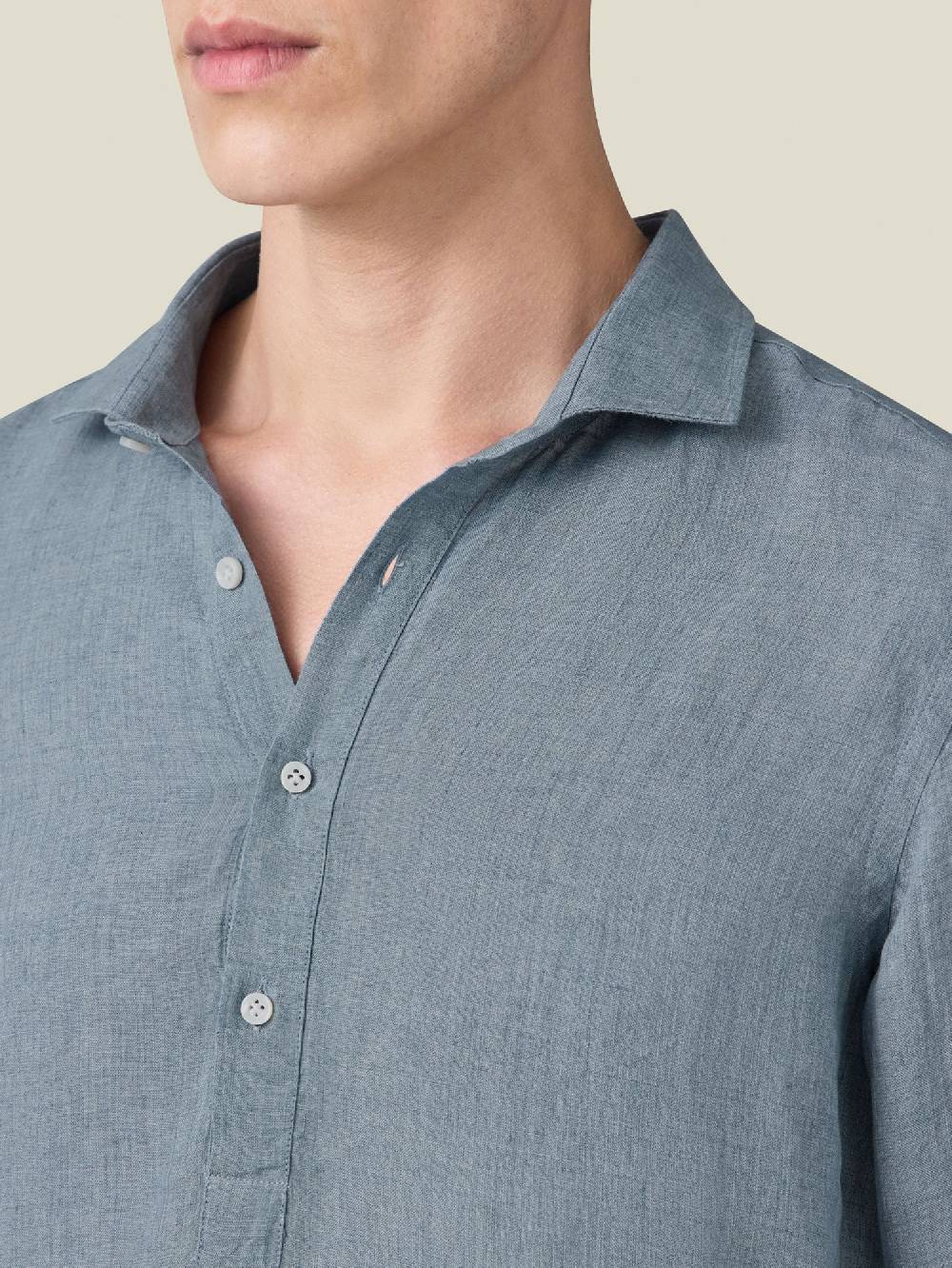 Luca Faloni Camicia RavelloLino Fino Al -60%