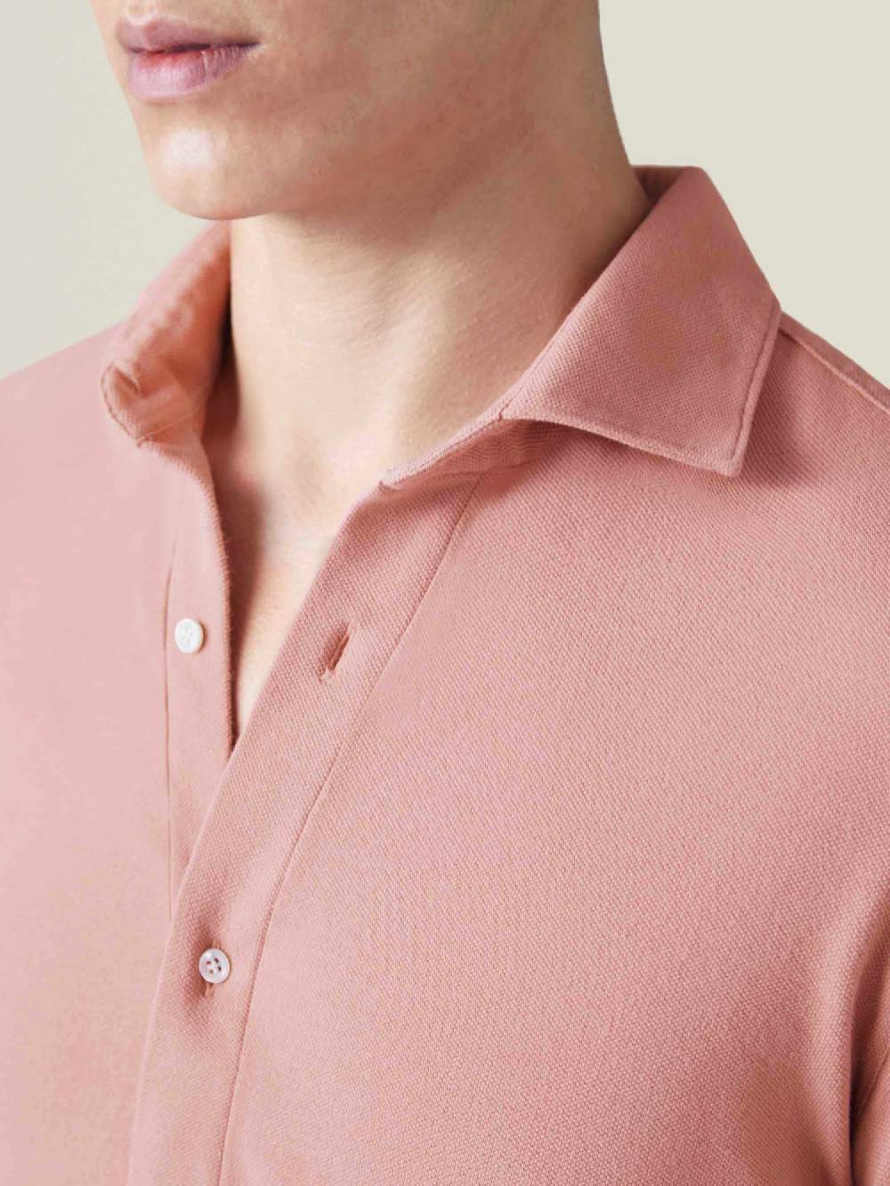 Luca Faloni Camicia SienaCotone Piqué Moda