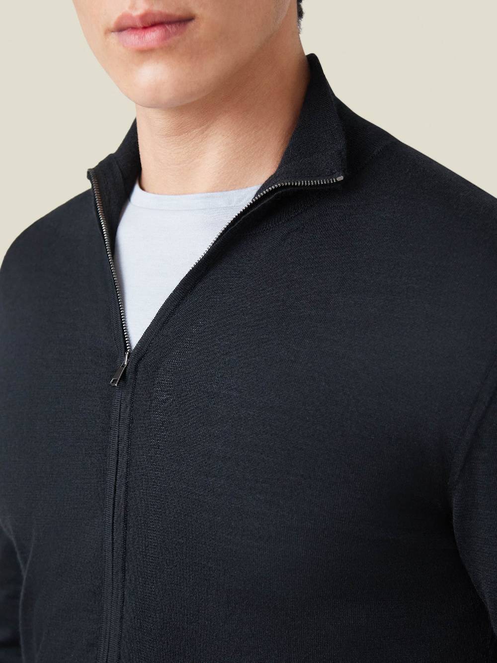 Luca Faloni Cardigan con ZipSeta-Cashmere Vendite Flash