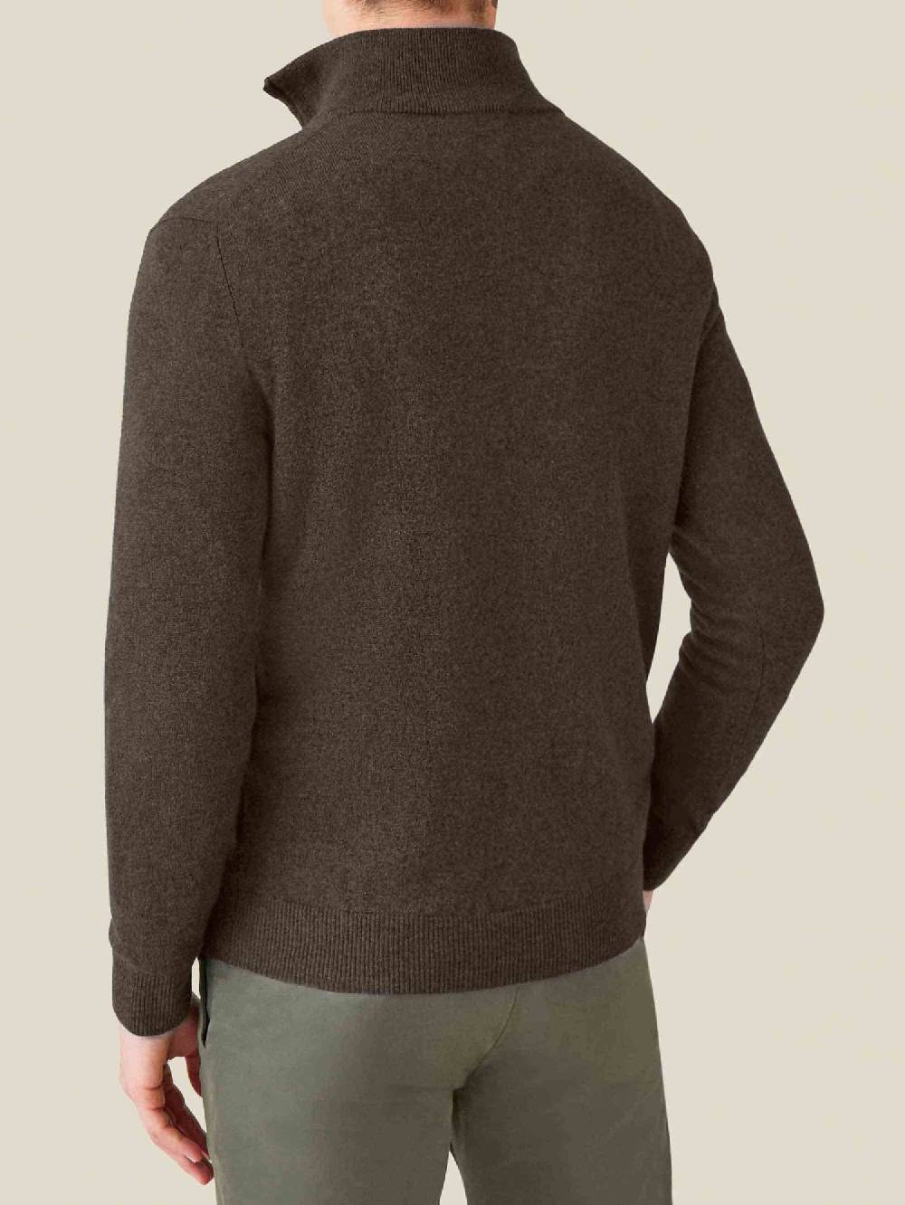 Luca Faloni Zip-up2-Ply Cashmere I Più Venduti