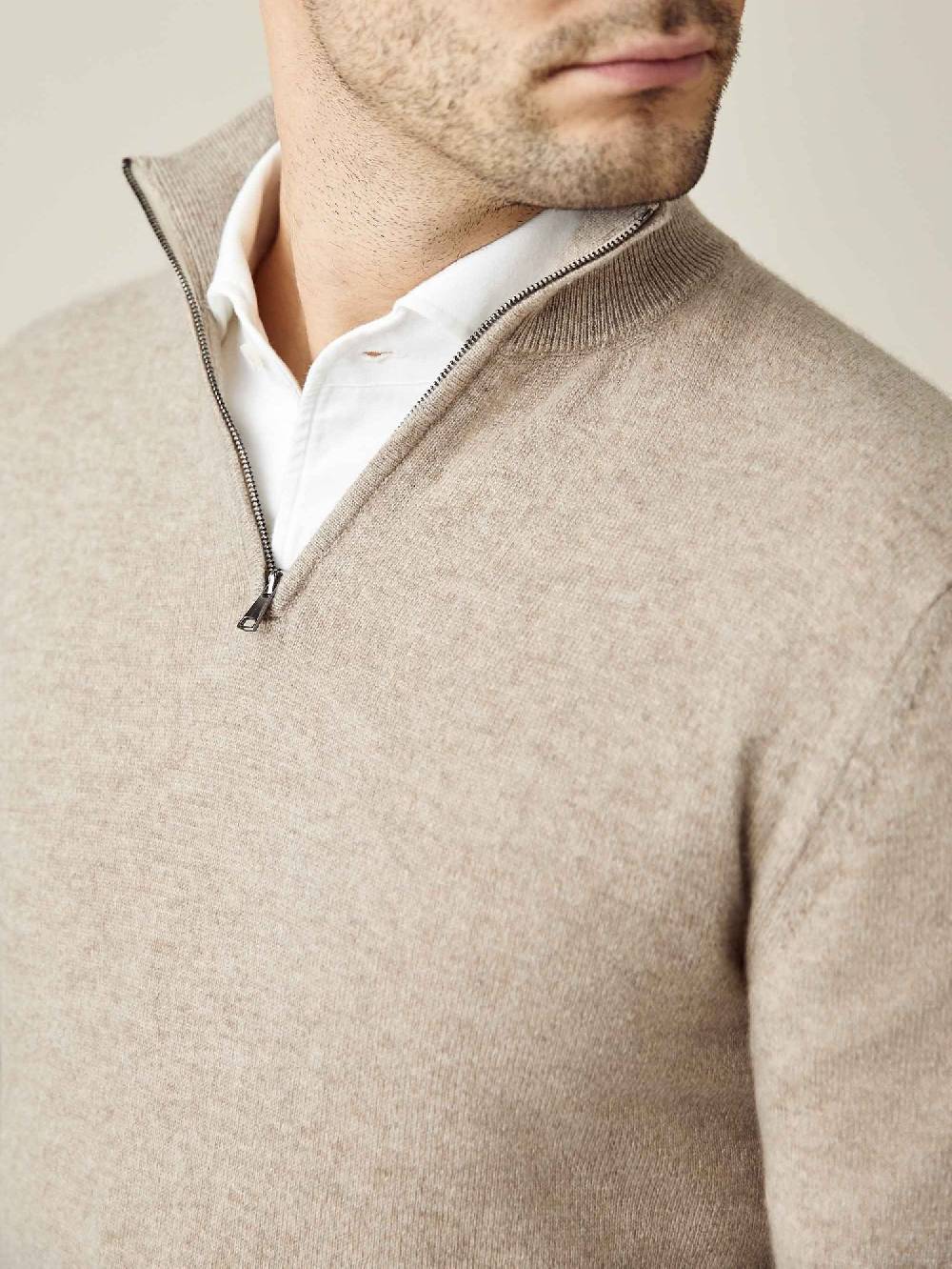 Luca Faloni Mezzocollo con Zipcashmere a 2 fili Vendite Flash