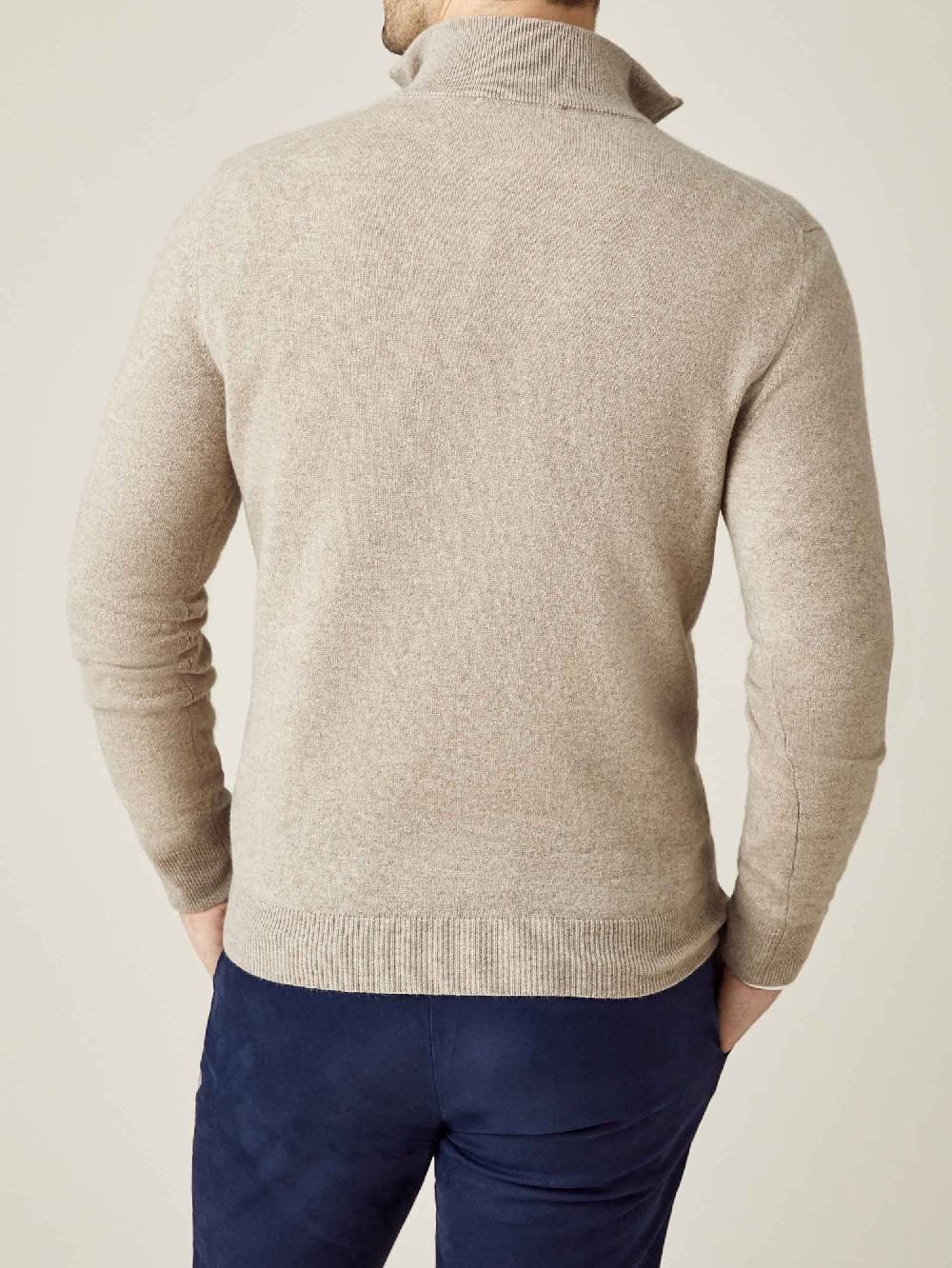 Luca Faloni Mezzocollo con Zipcashmere a 2 fili Vendite Flash