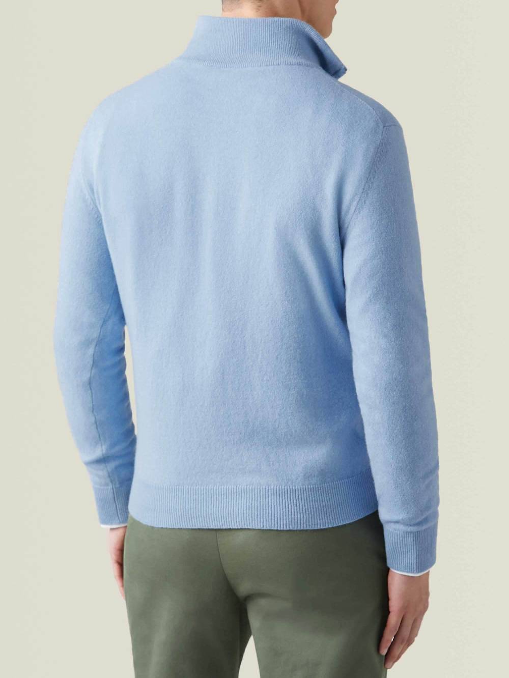 Luca Faloni Mezzocollo con Zipcashmere a 2 fili In Saldo
