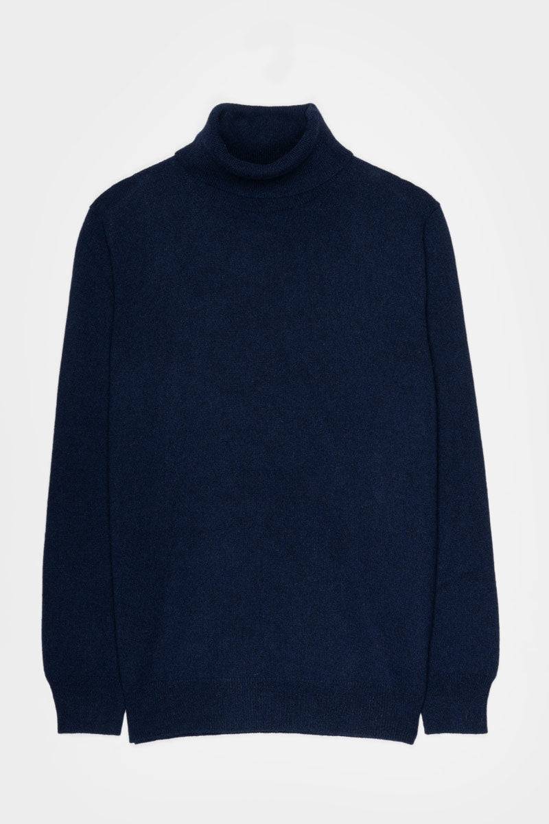 Rifò ALBERTO Maglia Collo Alto Uomo Cashmere Rigenerato Vendite stagionali