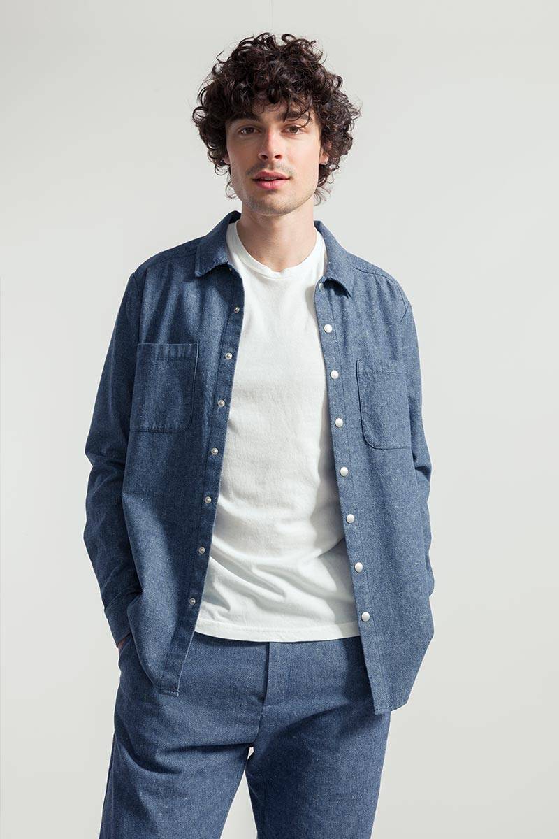 Rifò JO Camicia Giacca Unisex Jeans Rigenerato Vendita calda