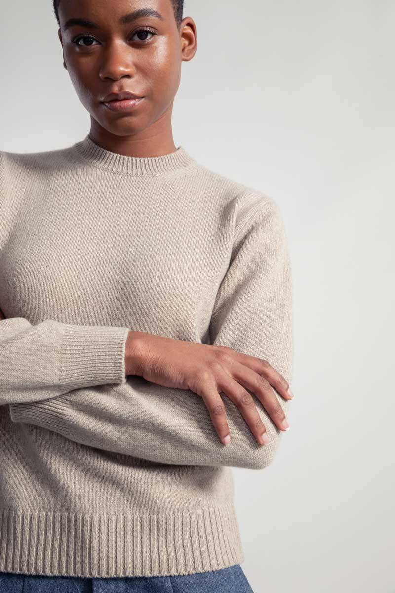 Rifò EDDA Maglia Donna Cashmere Rigenerato Sconto