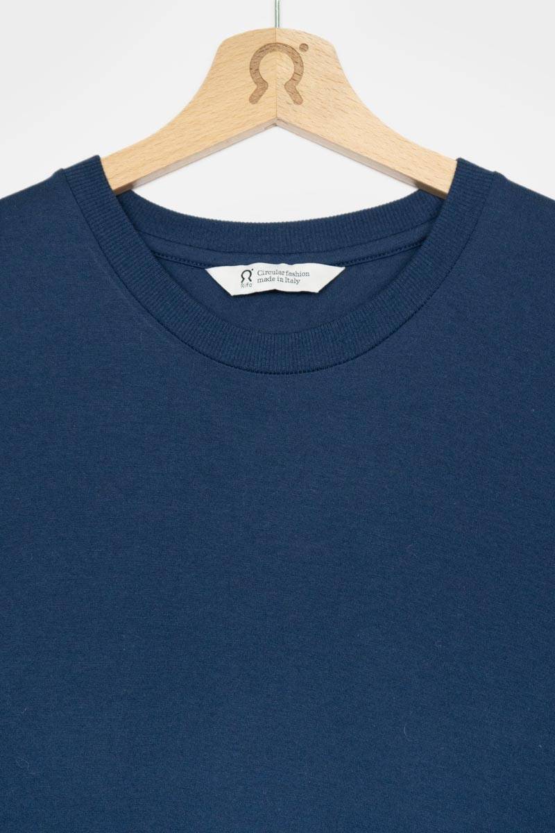 Rifò ZOE Maglia Maniche Lunghe Donna Cotone Rigenerato Officina