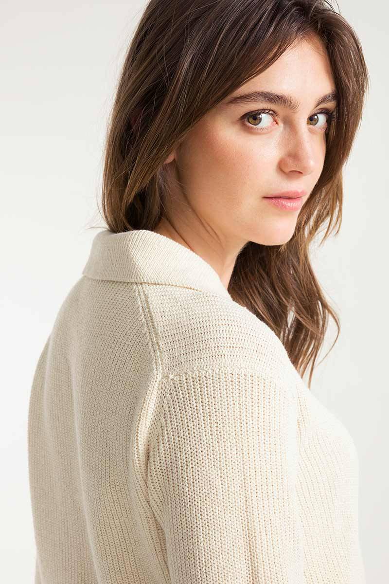 Rifò OLIVIA Maglia Donna Cotone Rigenerato Sottocosto