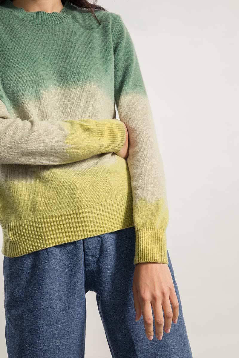 Rifò FIAMMETTA Maglia Girocollo Donna Cashmere Rigenerato Negozi Online