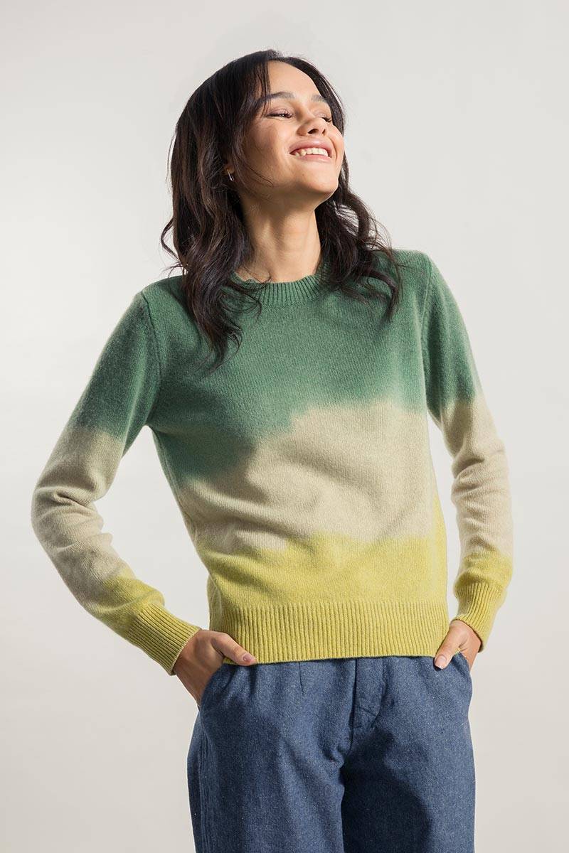 Rifò FIAMMETTA Maglia Girocollo Donna Cashmere Rigenerato Negozi Online