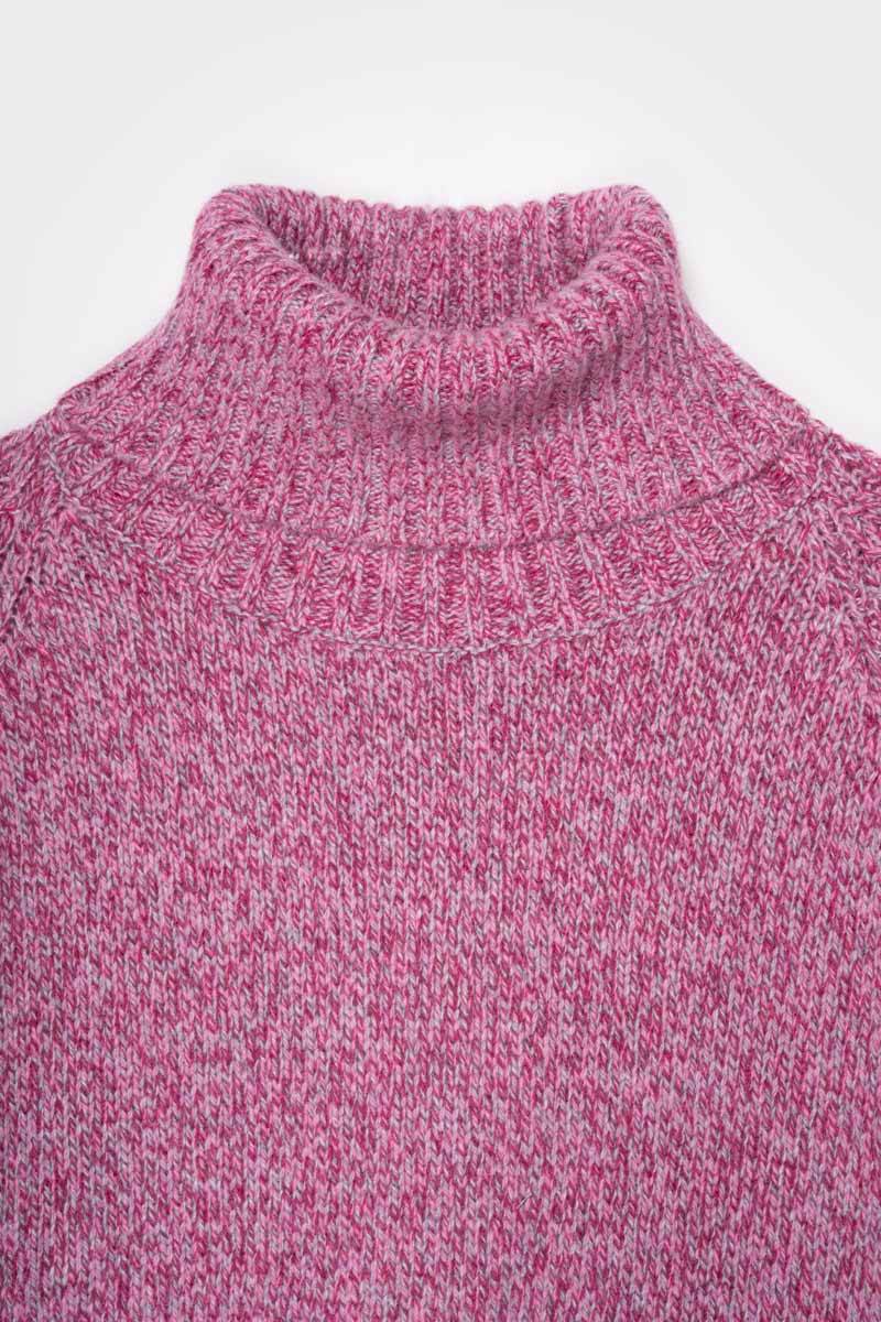 Rifò SUSANNA Maglia Collo Alto Donna Cashmere Rigenerato Acquista Ora