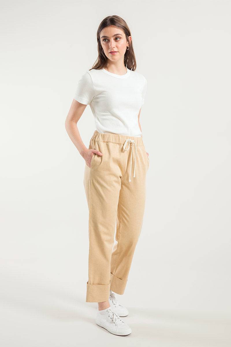Rifò ELETTRA Pantaloni Donna Cotone Rigenerato Vendita Calda