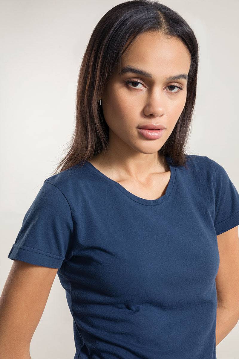 Rifò FRANCA T-shirt Donna Cotone Rigenerato In Saldo