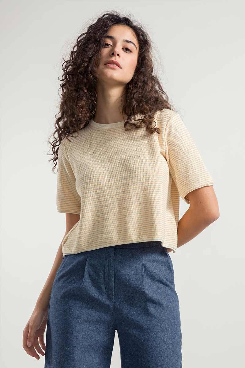 Rifò GIL Maglia Donna Cotone Rigenerato Spedizione gratuita