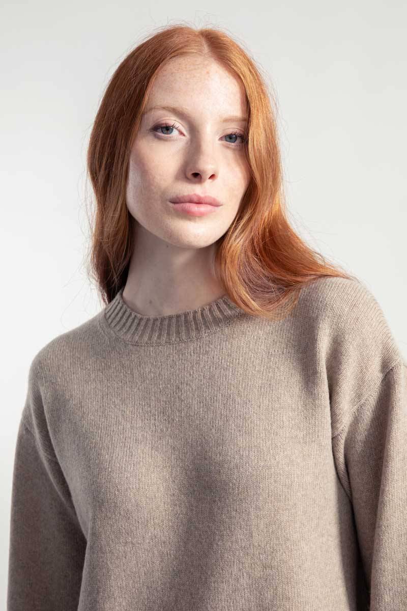 Rifò SELVAGGIA Abito Donna Lana Rigenerata Offerta San Valentino